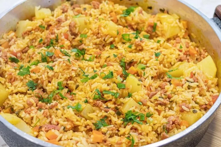 Arroz com Linguiça