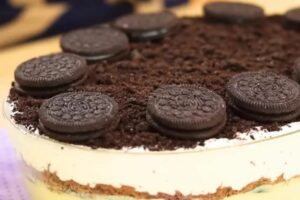 Pavê de Leite Ninho com Biscoito Oreo